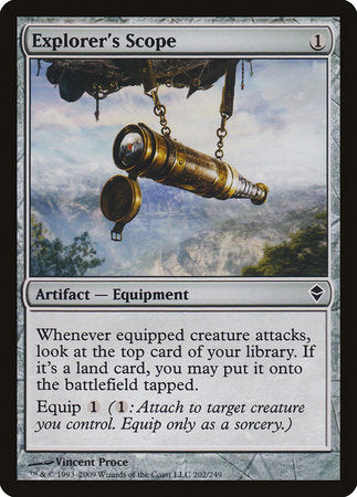 Explorer's Scope [Zendikar] | Jomio and Rueliete's Cards and Comics