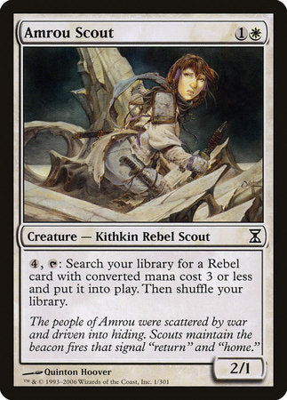 Amrou Scout [Time Spiral] | Jomio and Rueliete's Cards and Comics