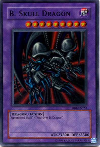 B. Skull Dragon [DB1-EN153] Super Rare | Jomio and Rueliete's Cards and Comics