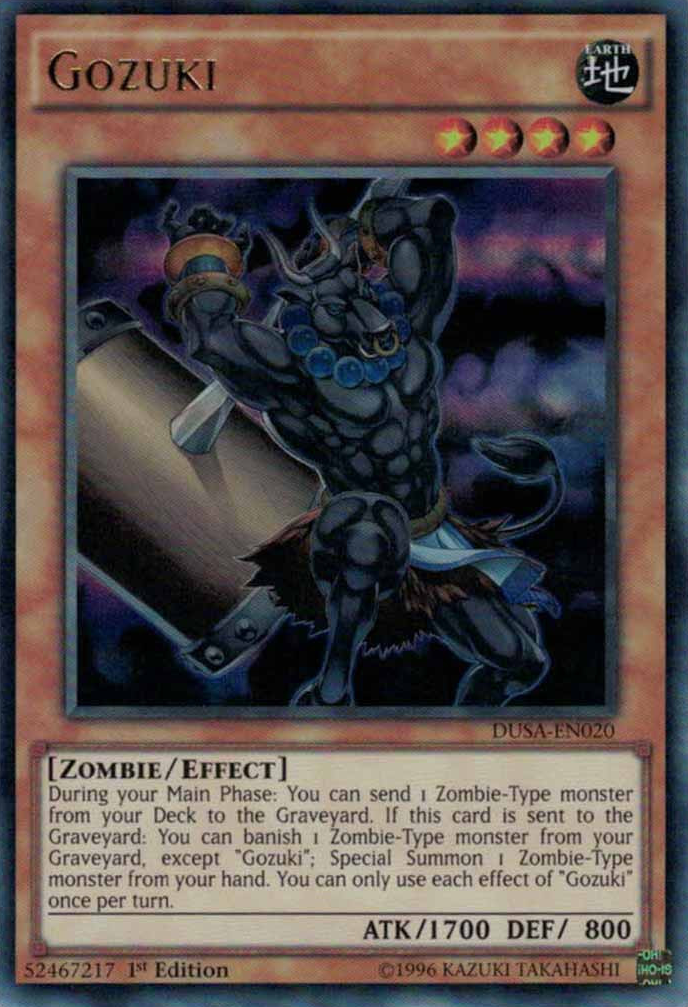 Gozuki [DUSA-EN020] Ultra Rare | Jomio and Rueliete's Cards and Comics