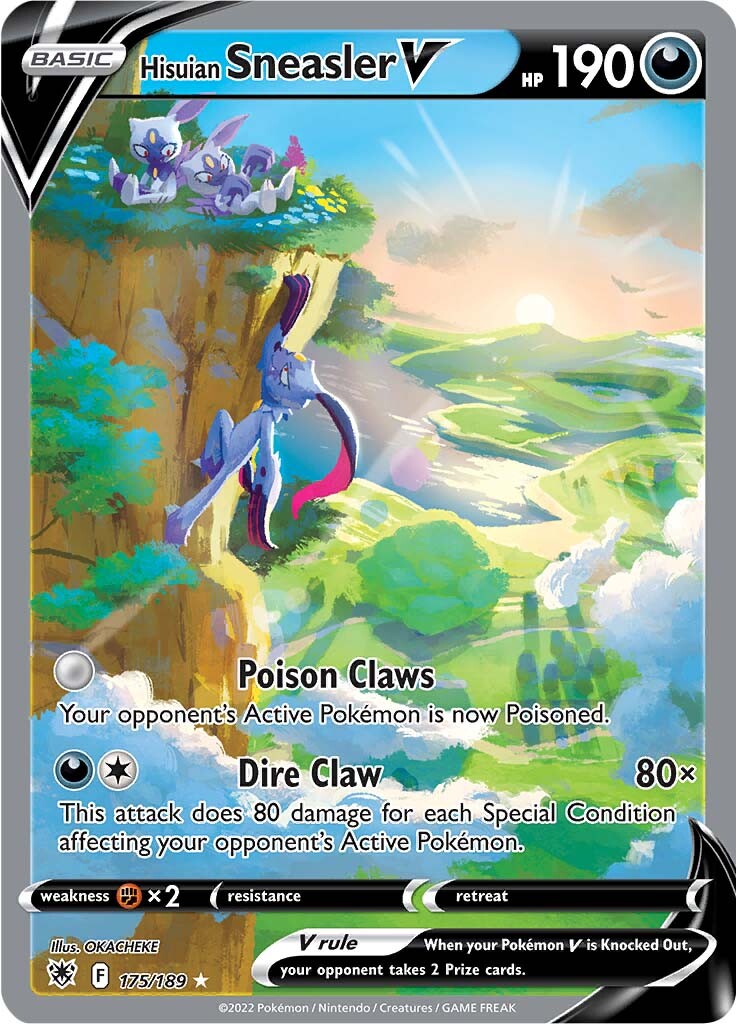 Hisuian Sneasler V (175/189) [Sword & Shield: Astral Radiance] | Jomio and Rueliete's Cards and Comics
