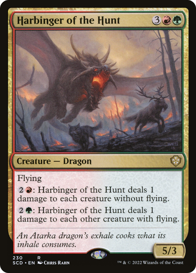 Harbinger of the Hunt [Starter Commander Decks] | Jomio and Rueliete's Cards and Comics