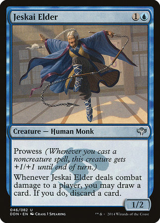 Jeskai Elder [Duel Decks: Speed vs. Cunning] | Jomio and Rueliete's Cards and Comics