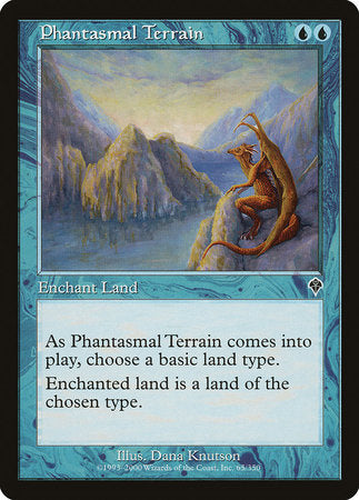 Phantasmal Terrain [Invasion] | Jomio and Rueliete's Cards and Comics