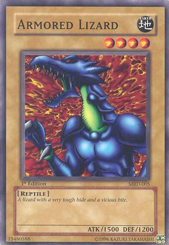 Armored Lizard [MRD-005] Common | Jomio and Rueliete's Cards and Comics