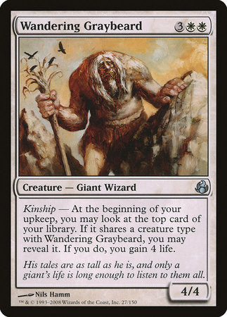 Wandering Graybeard [Morningtide] | Jomio and Rueliete's Cards and Comics