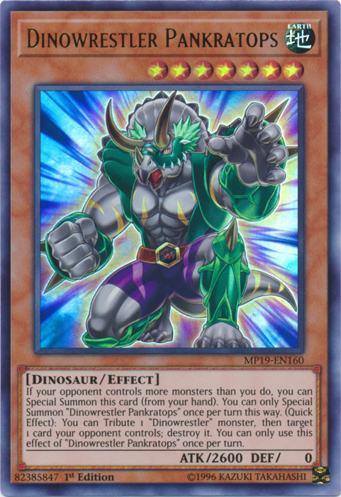 Dinowrestler Pankratops [MP19-EN160] Ultra Rare | Jomio and Rueliete's Cards and Comics