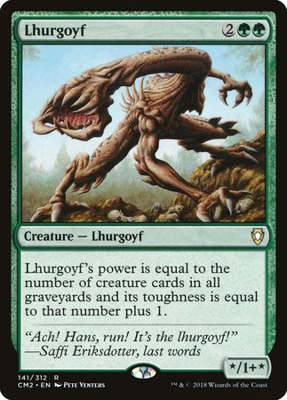 Lhurgoyf [Commander Anthology Volume II] | Jomio and Rueliete's Cards and Comics
