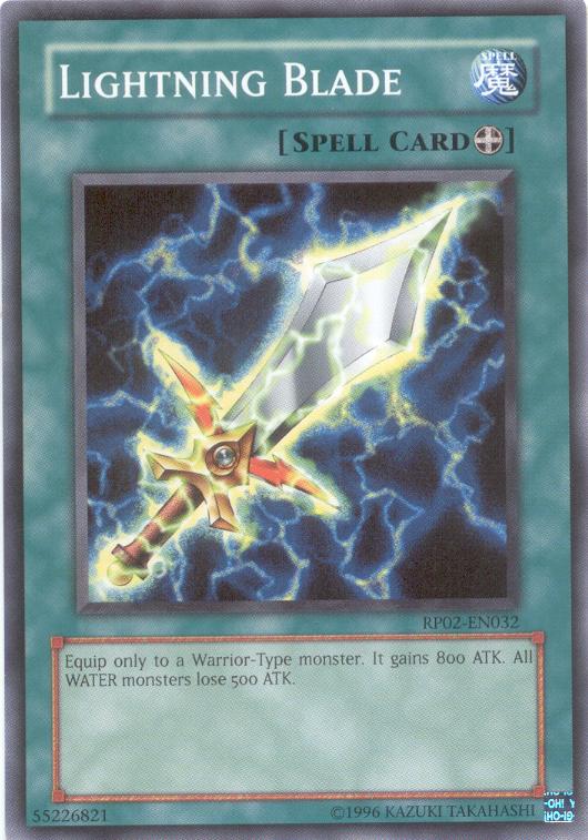 Lightning Blade [RP02-EN032] Common | Jomio and Rueliete's Cards and Comics