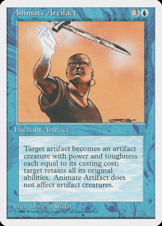 Animate Artifact [Fourth Edition] | Jomio and Rueliete's Cards and Comics