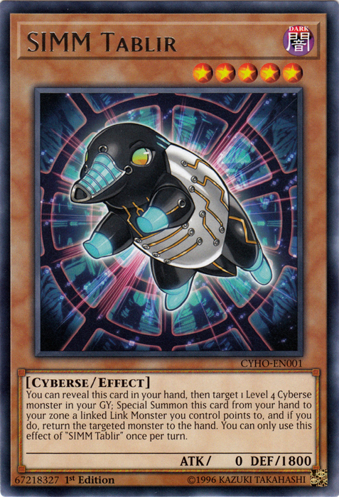 SIMM Tablir [CYHO-EN001] Rare | Jomio and Rueliete's Cards and Comics