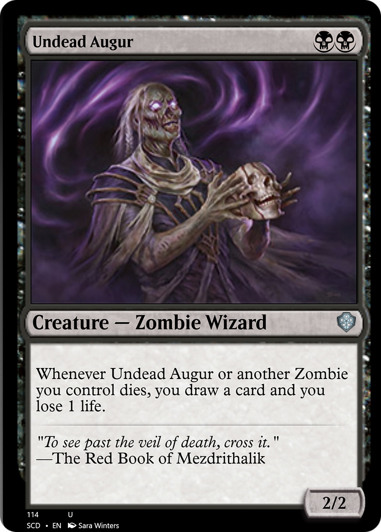 Undead Augur [Starter Commander Decks] | Jomio and Rueliete's Cards and Comics