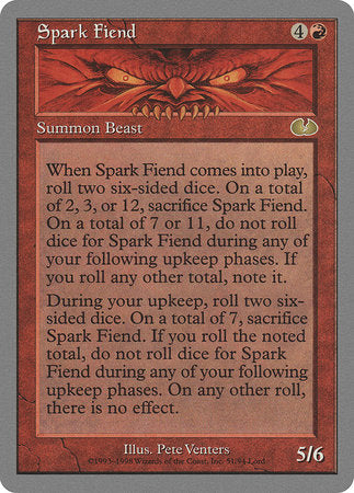 Spark Fiend [Unglued] | Jomio and Rueliete's Cards and Comics