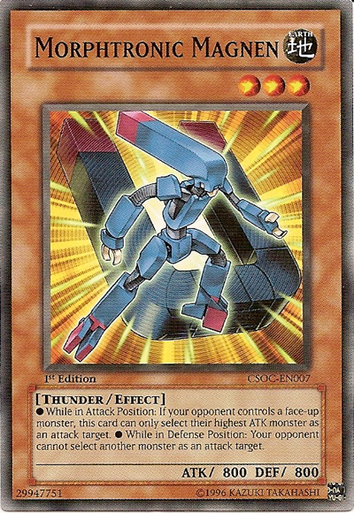 Morphtronic Magnen [CSOC-EN007] Common | Jomio and Rueliete's Cards and Comics
