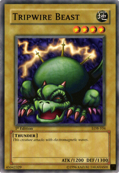 Tripwire Beast [LOB-104] Common | Jomio and Rueliete's Cards and Comics