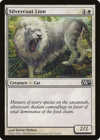 Silvercoat Lion [Magic 2010] | Jomio and Rueliete's Cards and Comics