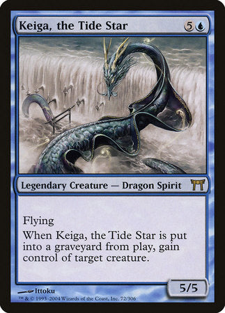 Keiga, the Tide Star [Champions of Kamigawa] | Jomio and Rueliete's Cards and Comics