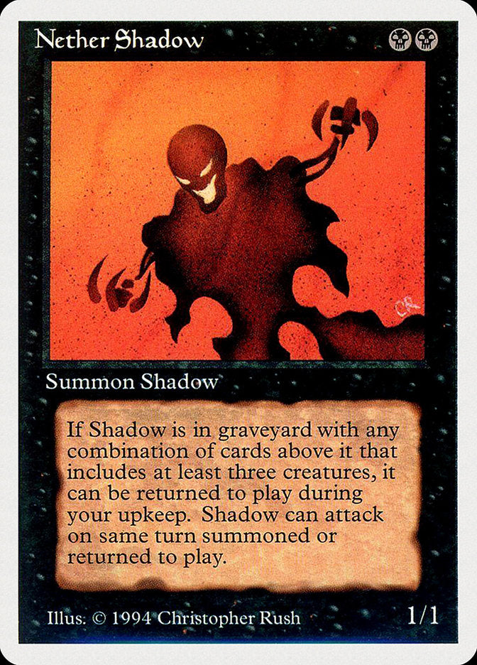Nether Shadow [Summer Magic / Edgar] | Jomio and Rueliete's Cards and Comics