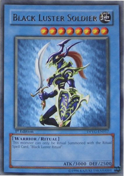 Black Luster Soldier [DPYG-EN017] Rare | Jomio and Rueliete's Cards and Comics