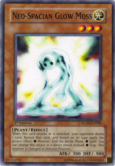 Neo-Spacian Glow Moss [STON-EN006] Common | Jomio and Rueliete's Cards and Comics