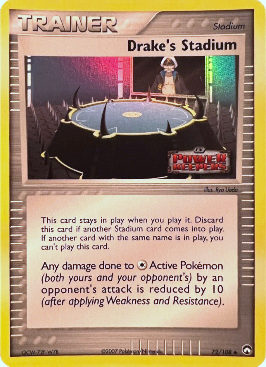 Drake's Stadium (72/108) (Stamped) [EX: Power Keepers] | Jomio and Rueliete's Cards and Comics