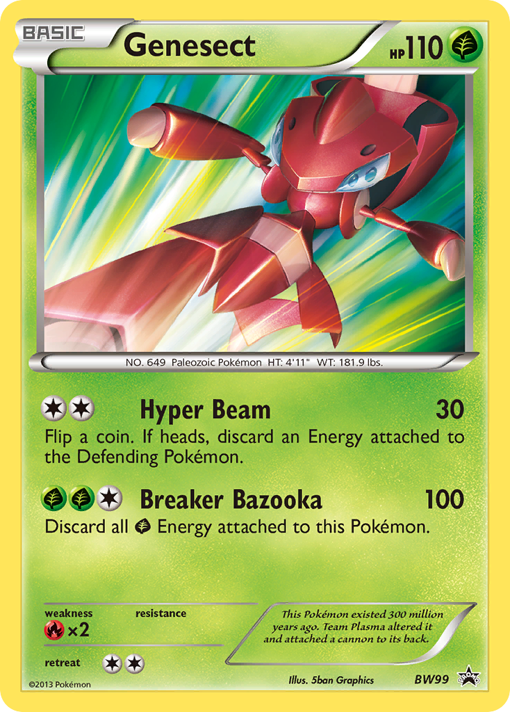Genesect (BW99) [Black & White: Black Star Promos] | Jomio and Rueliete's Cards and Comics