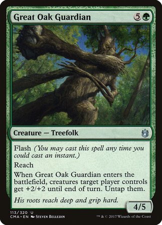 Great Oak Guardian [Commander Anthology] | Jomio and Rueliete's Cards and Comics