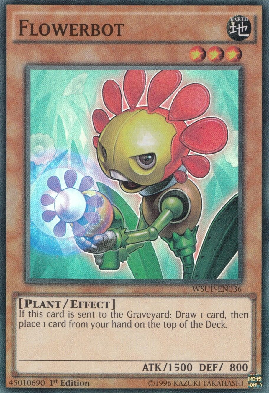 Flowerbot [WSUP-EN036] Super Rare | Jomio and Rueliete's Cards and Comics
