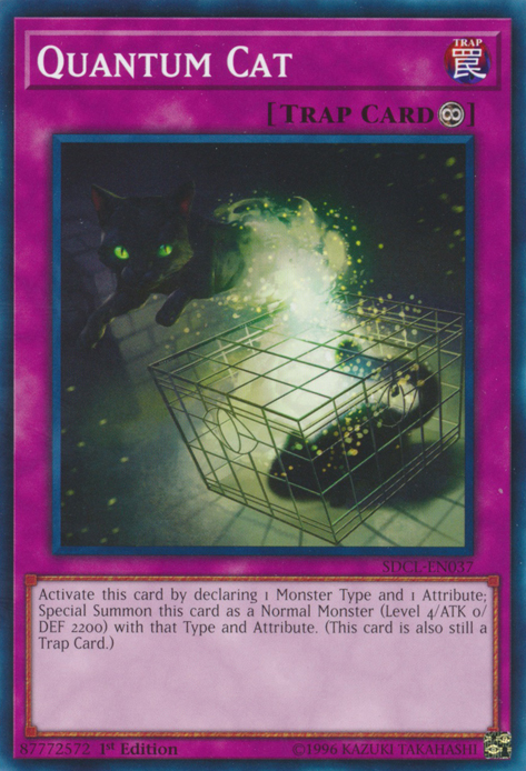 Quantum Cat [SDCL-EN037] Common | Jomio and Rueliete's Cards and Comics