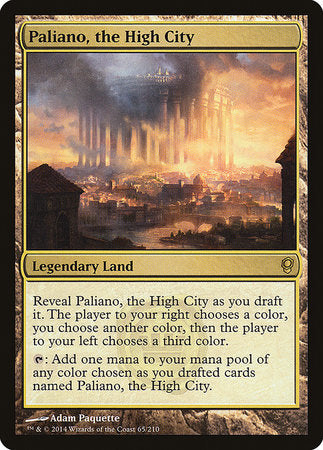 Paliano, the High City [Conspiracy] | Jomio and Rueliete's Cards and Comics