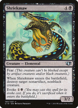 Shriekmaw [Commander 2014] | Jomio and Rueliete's Cards and Comics
