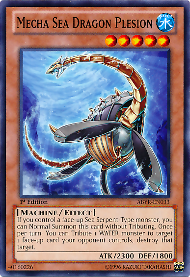 Mecha Sea Dragon Plesion [ABYR-EN033] Common | Jomio and Rueliete's Cards and Comics