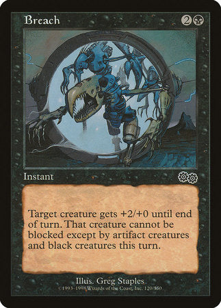 Breach [Urza's Saga] | Jomio and Rueliete's Cards and Comics