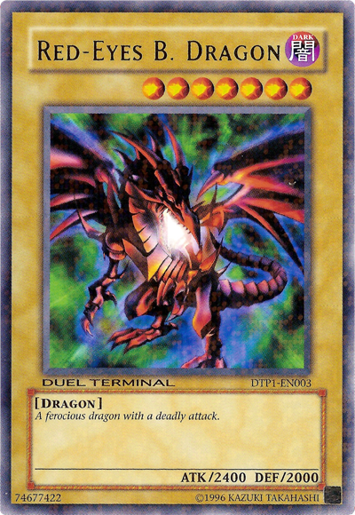 Red-Eyes B. Dragon [DTP1-EN003] Rare | Jomio and Rueliete's Cards and Comics