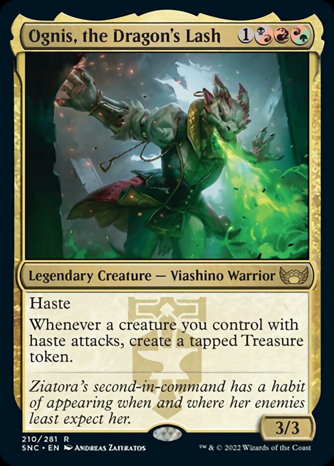 Ognis, the Dragon's Lash [Streets of New Capenna] | Jomio and Rueliete's Cards and Comics