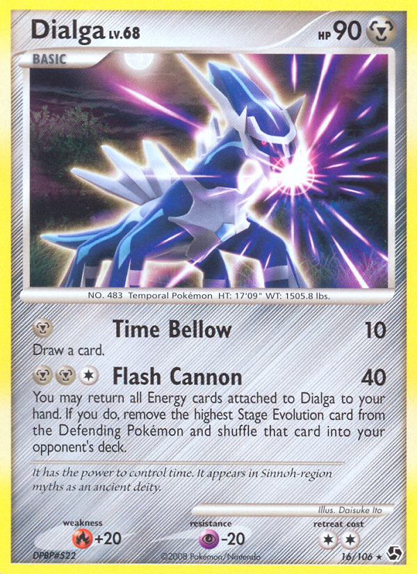 Dialga (16/106) [Diamond & Pearl: Great Encounters] | Jomio and Rueliete's Cards and Comics