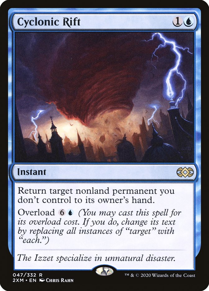Cyclonic Rift [Double Masters] | Jomio and Rueliete's Cards and Comics