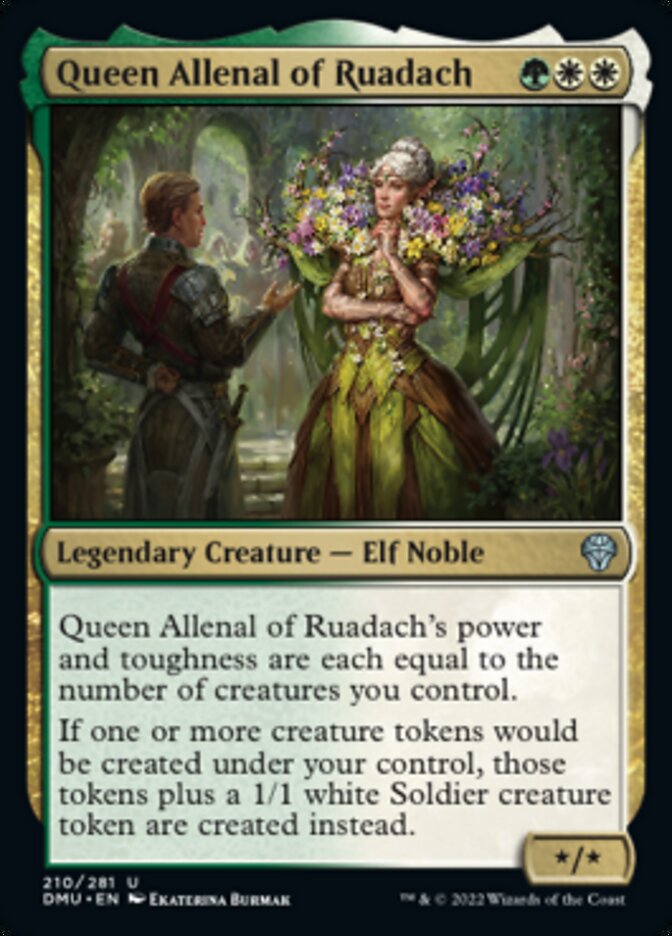 Queen Allenal of Ruadach [Dominaria United] | Jomio and Rueliete's Cards and Comics