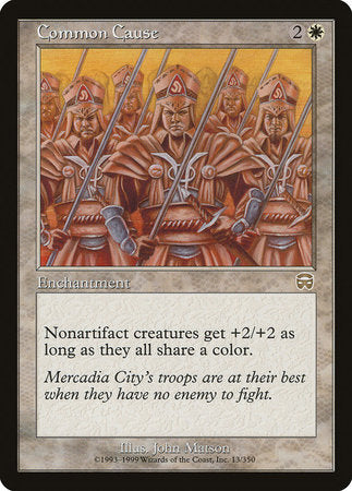 Common Cause [Mercadian Masques] | Jomio and Rueliete's Cards and Comics
