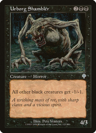 Urborg Shambler [Invasion] | Jomio and Rueliete's Cards and Comics