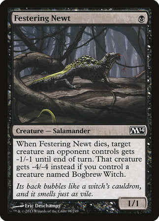 Festering Newt [Magic 2014] | Jomio and Rueliete's Cards and Comics