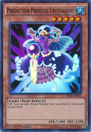 Prediction Princess Crystaldine [DRL2-EN034] Super Rare | Jomio and Rueliete's Cards and Comics
