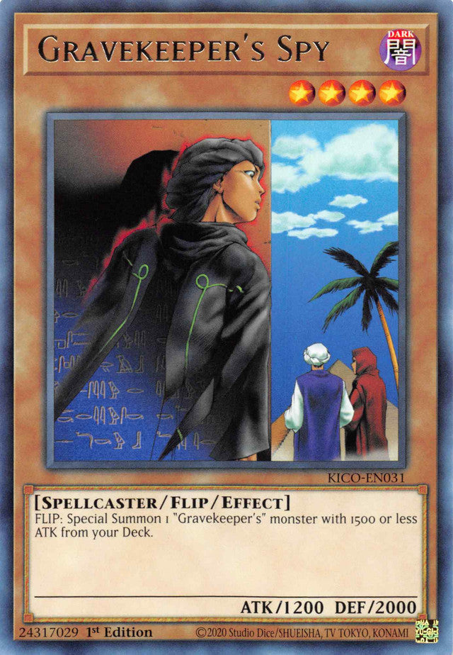 Gravekeeper's Spy [KICO-EN031] Rare | Jomio and Rueliete's Cards and Comics