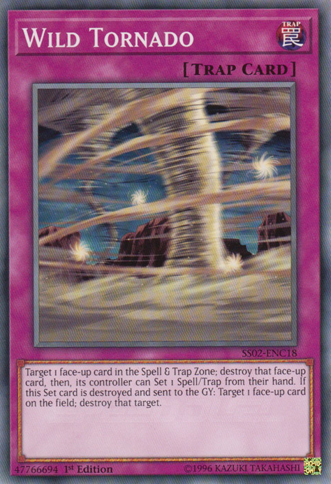 Wild Tornado [SS02-ENC18] Common | Jomio and Rueliete's Cards and Comics