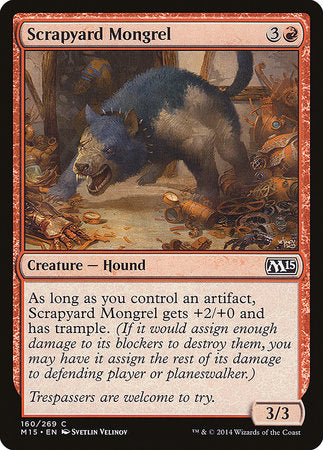 Scrapyard Mongrel [Magic 2015] | Jomio and Rueliete's Cards and Comics