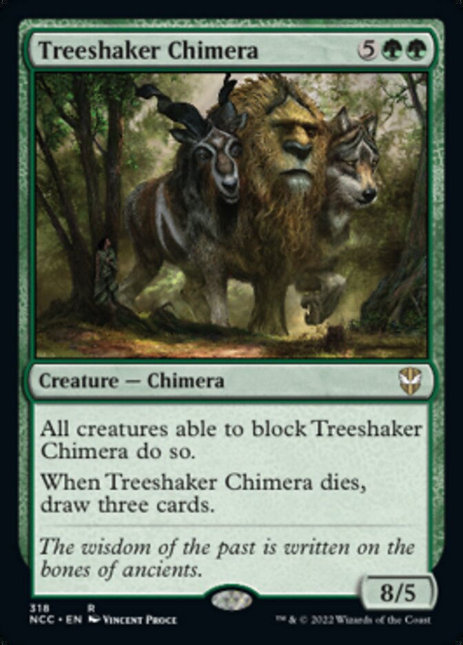 Treeshaker Chimera [Streets of New Capenna Commander] | Jomio and Rueliete's Cards and Comics