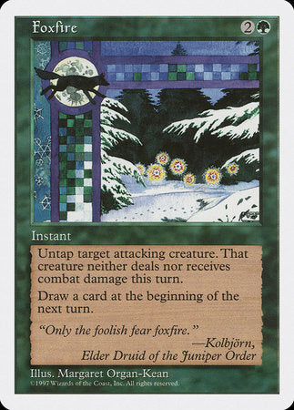 Foxfire [Fifth Edition] | Jomio and Rueliete's Cards and Comics
