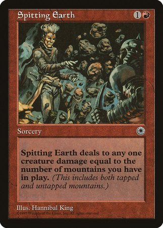 Spitting Earth [Portal] | Jomio and Rueliete's Cards and Comics