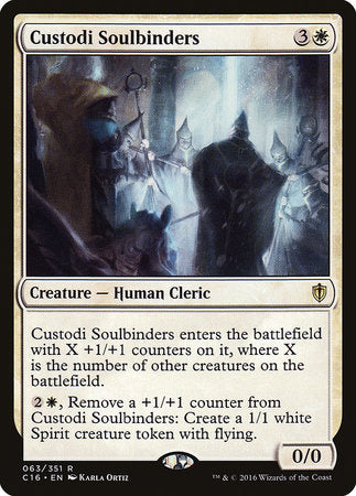 Custodi Soulbinders [Commander 2016] | Jomio and Rueliete's Cards and Comics