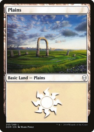Plains (253) [Dominaria] | Jomio and Rueliete's Cards and Comics